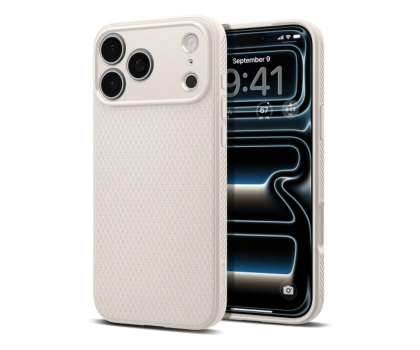 Etui ochronne do smartfonów Spigen Liquid Air do iPhone 18 Pro Max/17 Pro Max (natural titanium